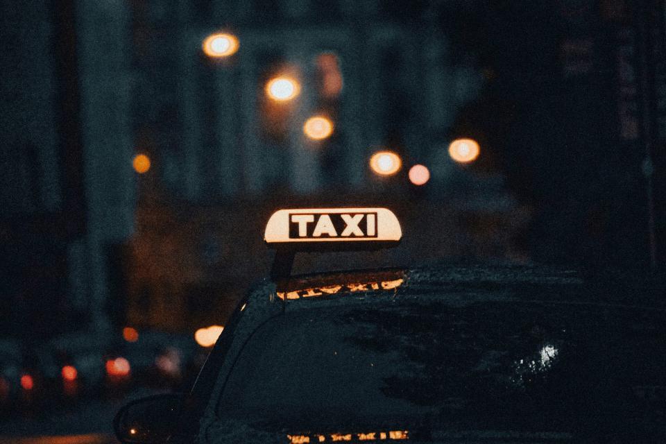 schwarzes Taxi